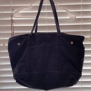 Lands’ End Open Top Canvas Tote